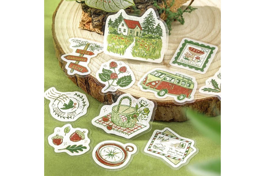 BGM Flake Stickers - To the Forest