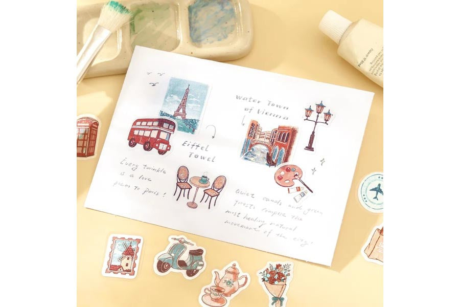 BGM Flake Stickers - To the World