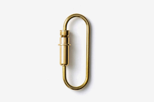 Candy Design & Works Carabiner - Bullet/Brass