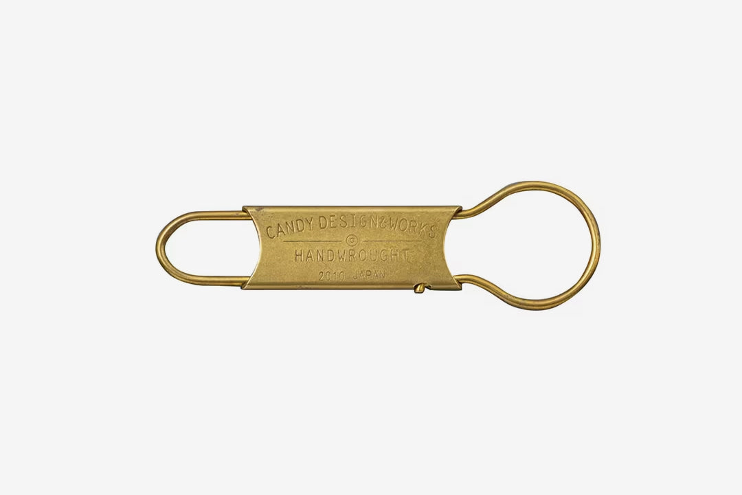 Candy Design & Works Carabiner - Gordon/Brass | Flywheel | Stationery | Tasmania