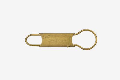 Candy Design & Works Carabiner - Gordon/Brass | Flywheel | Stationery | Tasmania