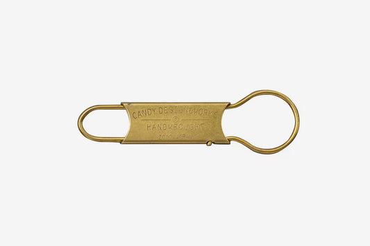 Candy Design & Works Carabiner - Gordon/Brass | Flywheel | Stationery | Tasmania