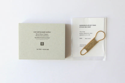 Candy Design & Works Carabiner - Gordon/Brass | Flywheel | Stationery | Tasmania