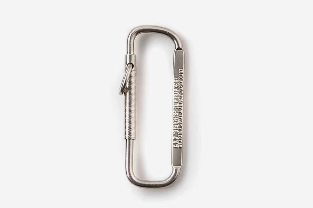 Candy Design & Works Carabiner - Kendric/Nickel Flywheel Stationery Tasmania
