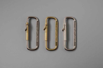 Candy Design & Works Carabiner - Kendric/Brass | Flywheel | Stationery | Tasmania