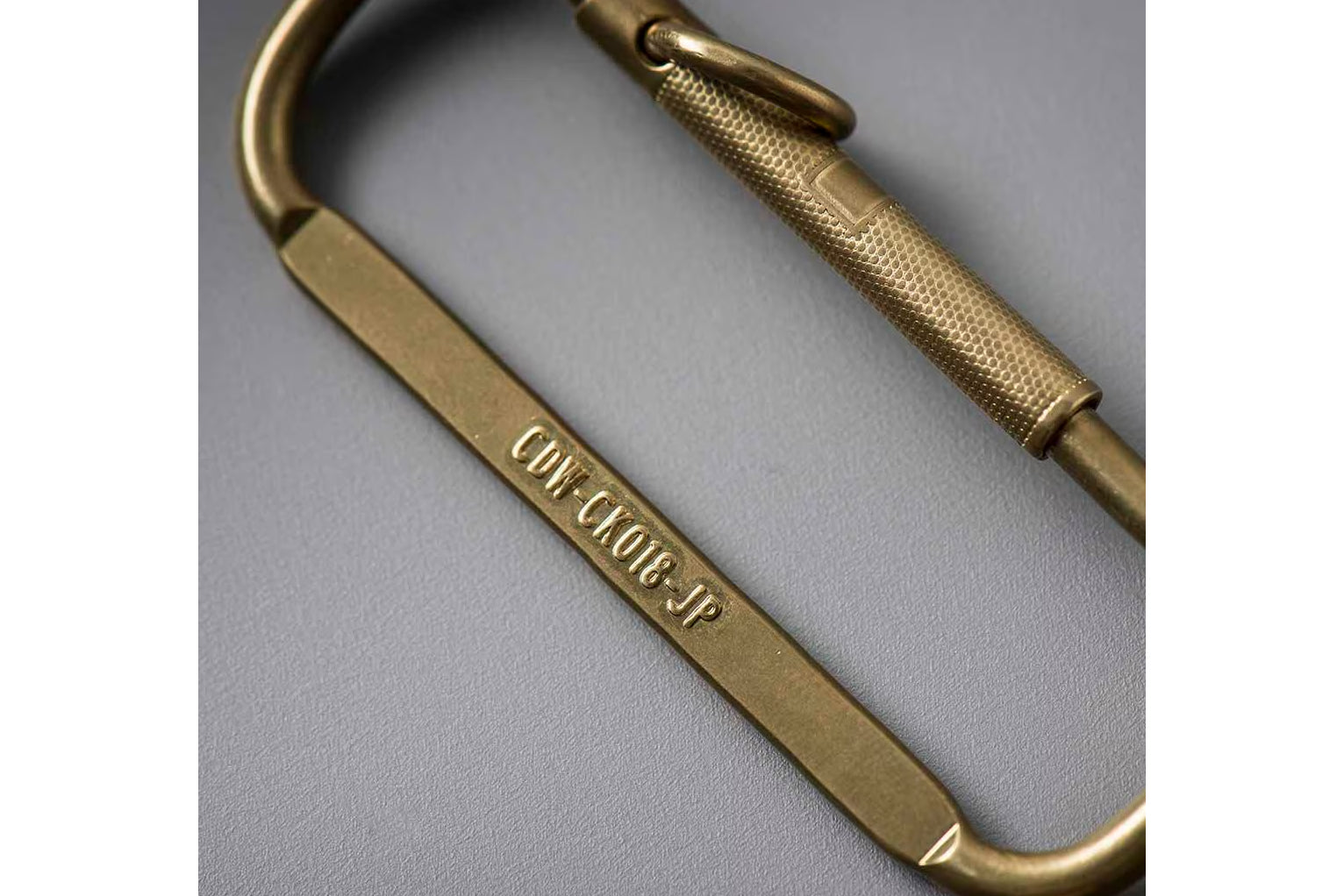 Candy Design & Works Carabiner - Kendric/Brass | Flywheel | Stationery | Tasmania