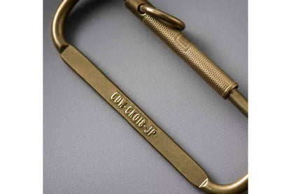 Candy Design & Works Carabiner - Kendric/Brass | Flywheel | Stationery | Tasmania