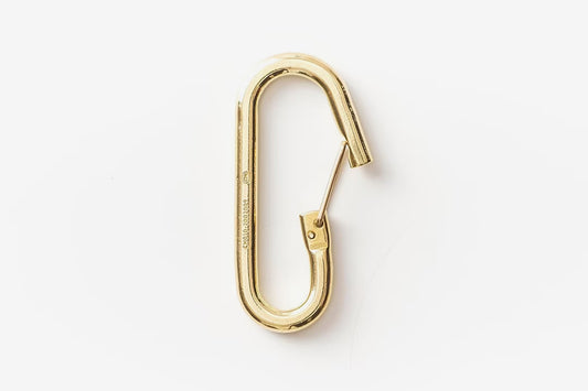 Candy Design & Works Carabiner - Raff/Brass | Flywheel | Stationery | Tasmania