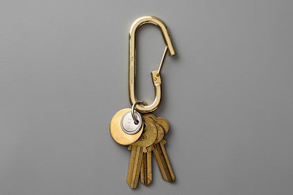 Candy Design & Works Carabiner - Raff/Brass Flywheel Stationery Tasmania