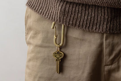 Candy Design & Works Carabiner - Raff/Brass Flywheel Stationery Tasmania