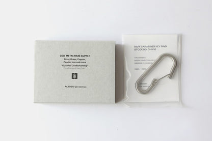Candy Design & Works Carabiner - Raff/Brass Flywheel Stationery Tasmania