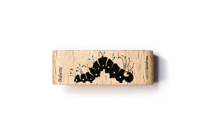 Cats on Appletrees Stamp - Babette the Caterpillar