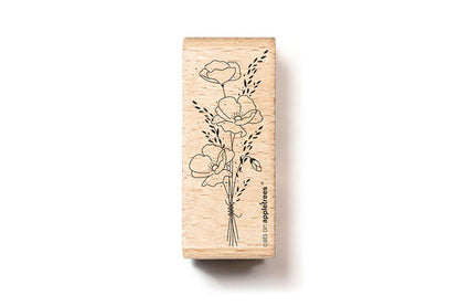 Cats on Appletrees Stamp - Bouquet