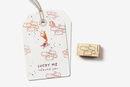 Cats on Appletrees Stamp - Brickwork