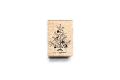 Cats on Appletrees Stamp - Christmas Tree Flywheel Stationery Tasmania