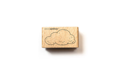 Cats on Appletrees Stamp - Cloud Large