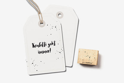 Cats on Appletrees Stamp - Confetti