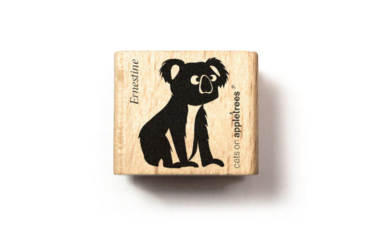 Cats on Appletrees Stamp - Ernestine the Koala