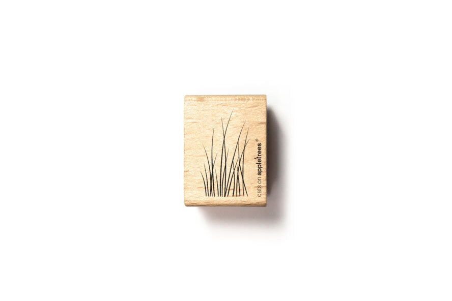Cats on Appletrees Stamp - Grass Tuft