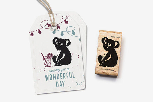Cats on Appletrees Stamp - Hildegard the Koala
