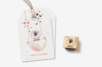 Cats on Appletrees Stamp - Isidora the Sheep