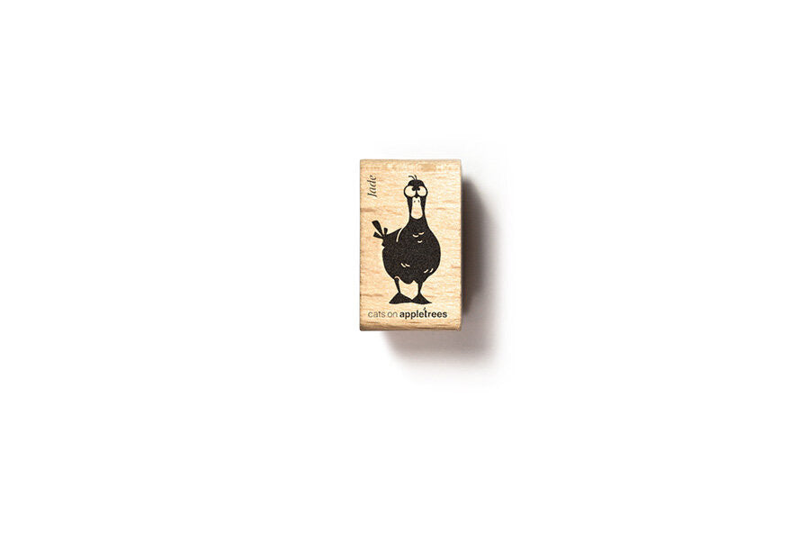 Cats on Appletrees Stamp - Jade the Mallard
