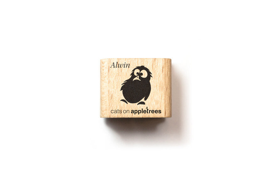Cats on Appletrees Mini Stamp - Alwin the Chick