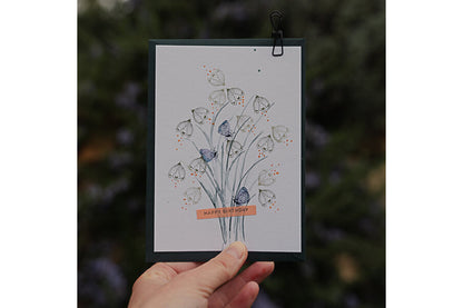 Cats on Appletrees Mini Stamp - César the Butterfly