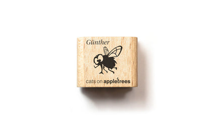 Cats on Appletrees Mini Stamp - Günther the Fly