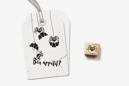 Cats on Appletrees Mini Stamp - Jolanda the Spider