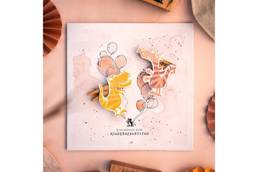 Cats on Appletrees Mini Stamp - Josepha the Mouse