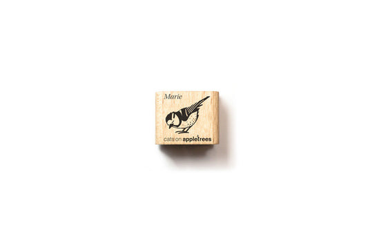 Cats on Appletrees Mini Stamp - Marie the Blue Tit
