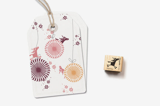 Cats on Appletrees Mini Stamp - Marilou the Unicorn