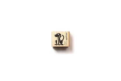 Cats on Appletrees Mini Stamp - Noel the Dog Flywheel Stationery Tasmania
