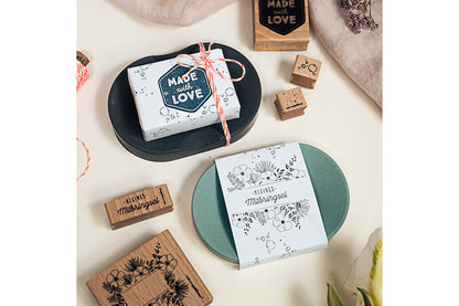 Cats on Appletrees Mini Stamp - Soap Bubbles Flywheel Stationery Tasmania