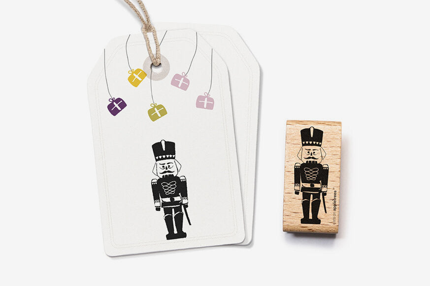 Cats on Appletrees Stamp - Nutcracker Flywheel Stationery Tasmania