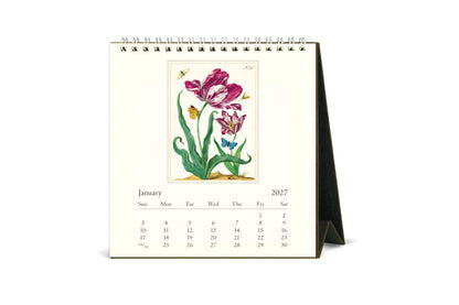 Cavallini 2027 Desk Calendar - Flora & Fauna