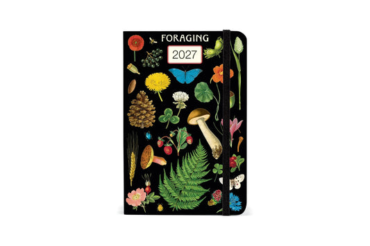 Cavallini 2027 Weekly Planner - Foraging