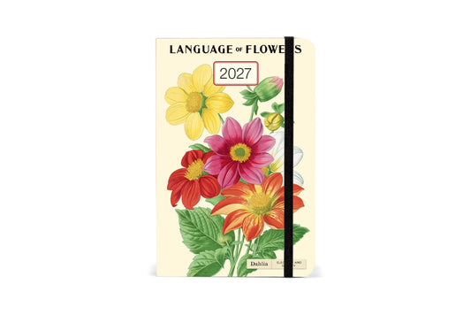 Cavallini 2027 Weekly Planner - Language of Flowers