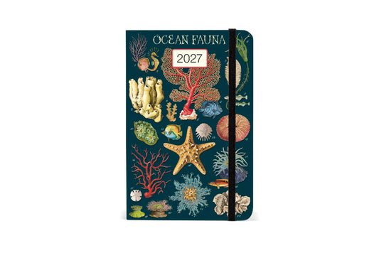 Cavallini 2027 Weekly Planner - Ocean Fauna