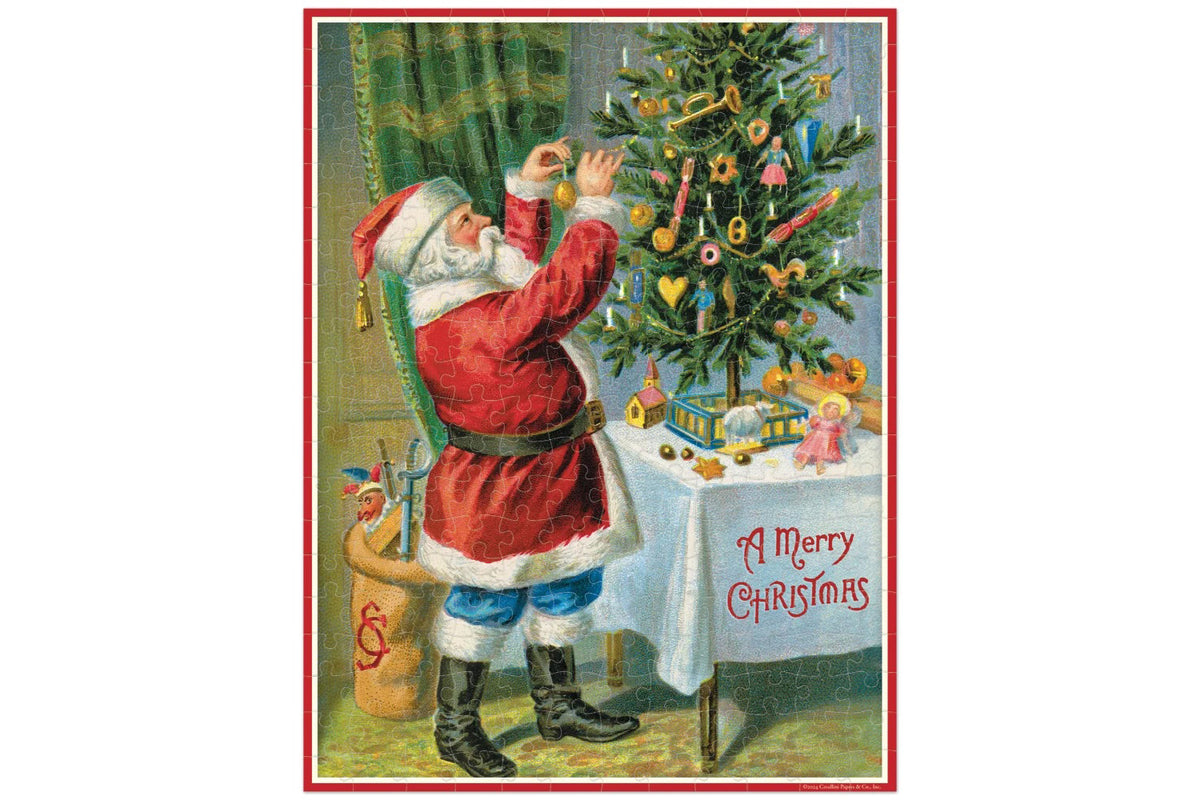 Cavallini 240 Piece Puzzle - Christmas General Flywheel Stationery Tasmania