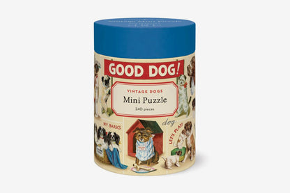 Cavallini 240 Piece Puzzle - Vintage Dogs | Flywheel | Stationery | Tasmania