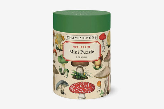 Cavallini 240 Piece Puzzle - Mushrooms | Flywheel | Stationery | Tasmania