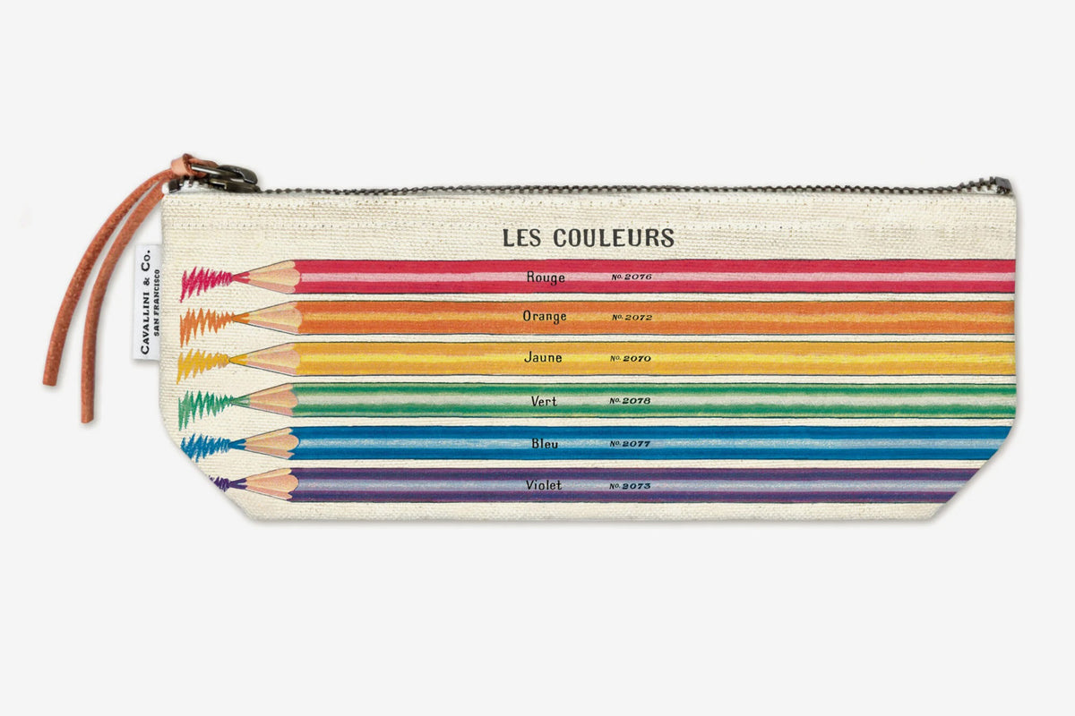 Cavallini Mini Pouch - Pencils