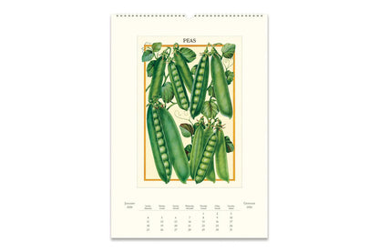 Cavallini 2026 Wall Calendar - Farmer's Market | Flywheel | Stationery | Tasmania