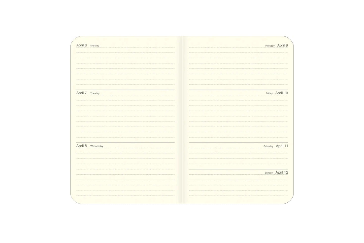 Cavallini 2026 Weekly Planner - Language of Flowers | Flywheel | Stationery | Tasmania