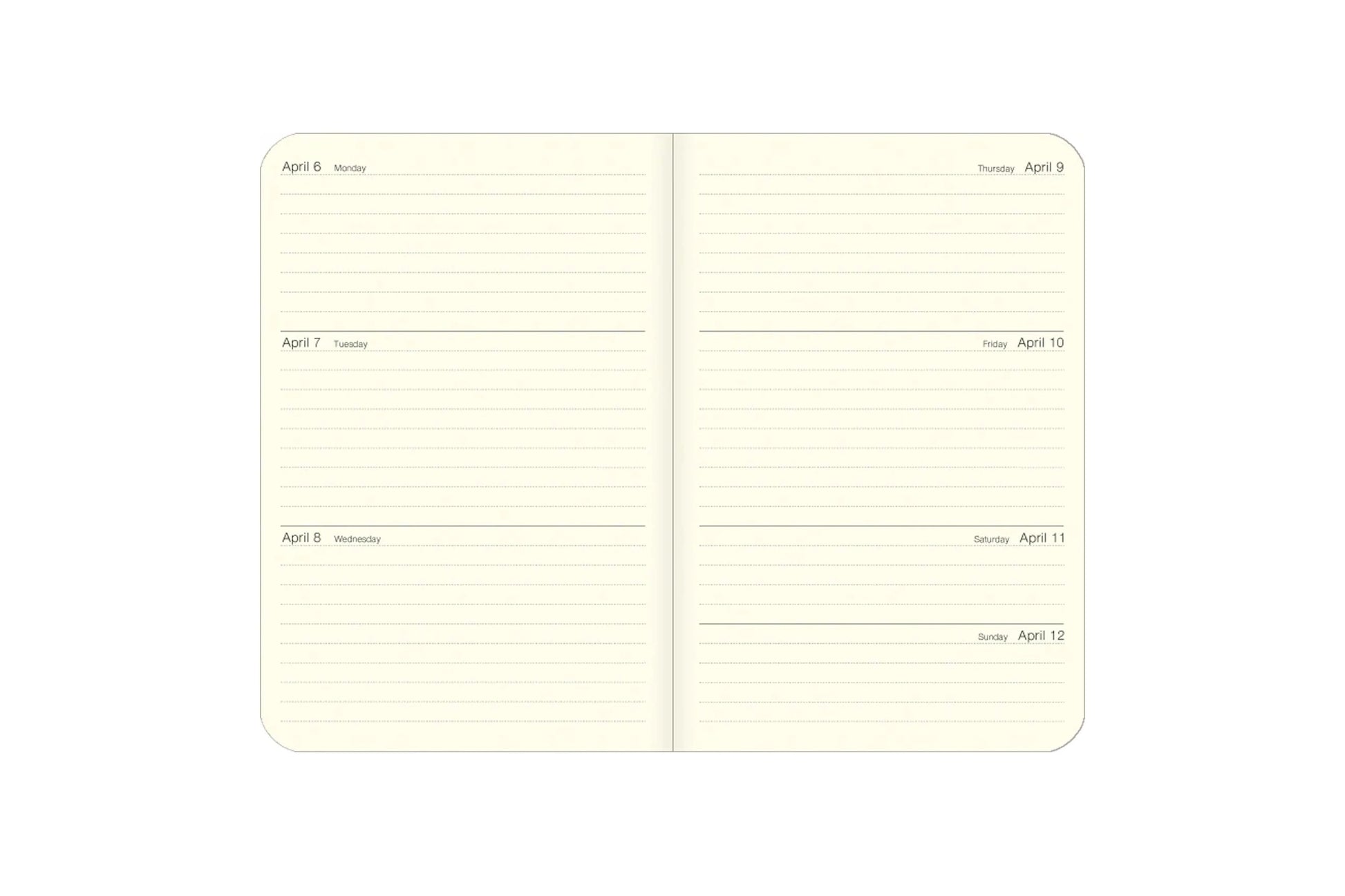 Cavallini 2026 Weekly Planner - Wildflowers | Flywheel | Stationery | Tasmania