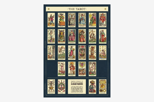 Cavallini Poster - Tarot | Flywheel | Stationery | Tasmania