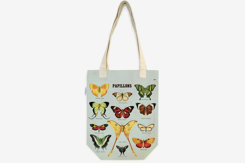 Cavallini Tote Bag - Butterflies | Flywheel | Stationery | Tasmania