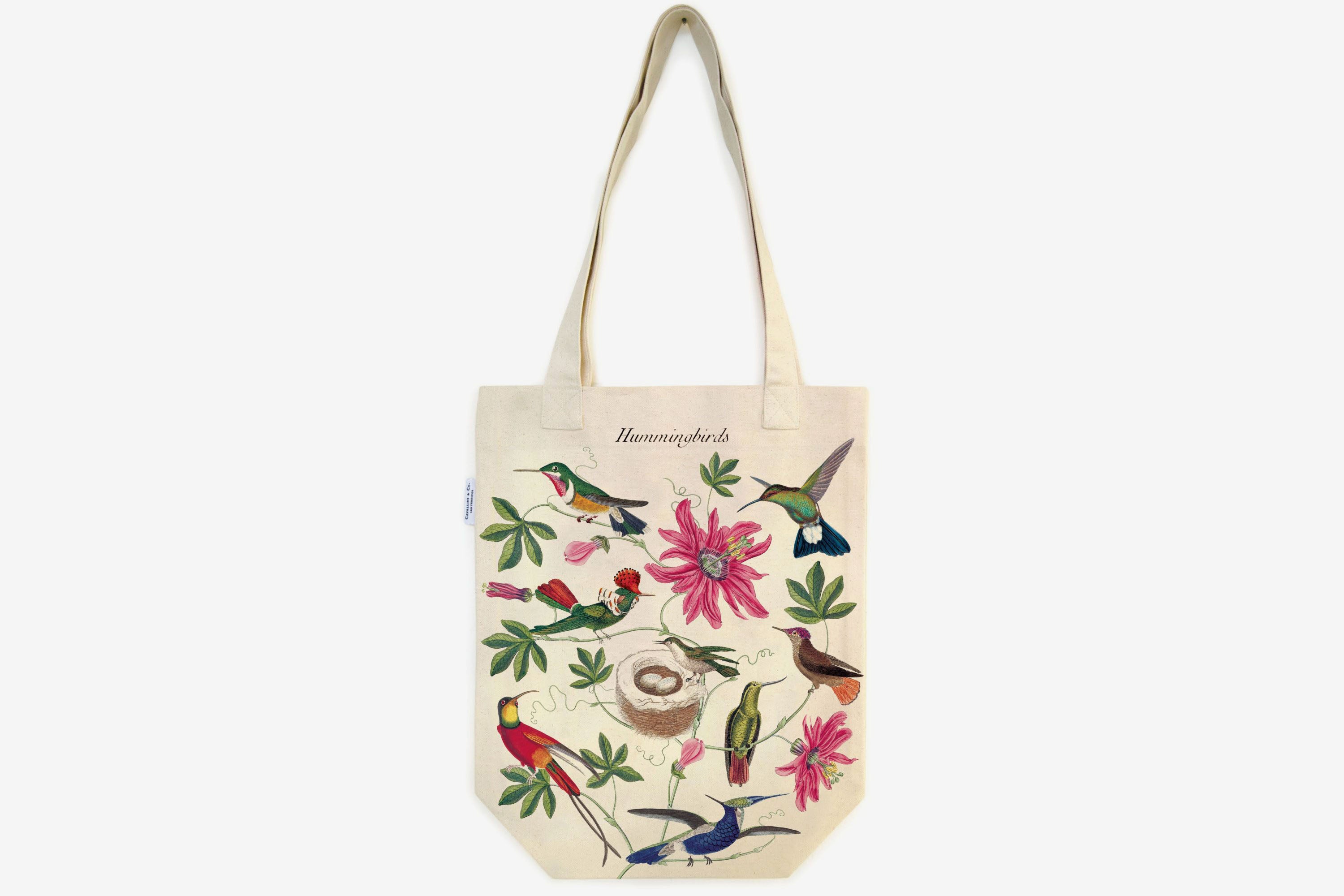 Cavallini Tote Bag - Hummingbirds – Flywheel